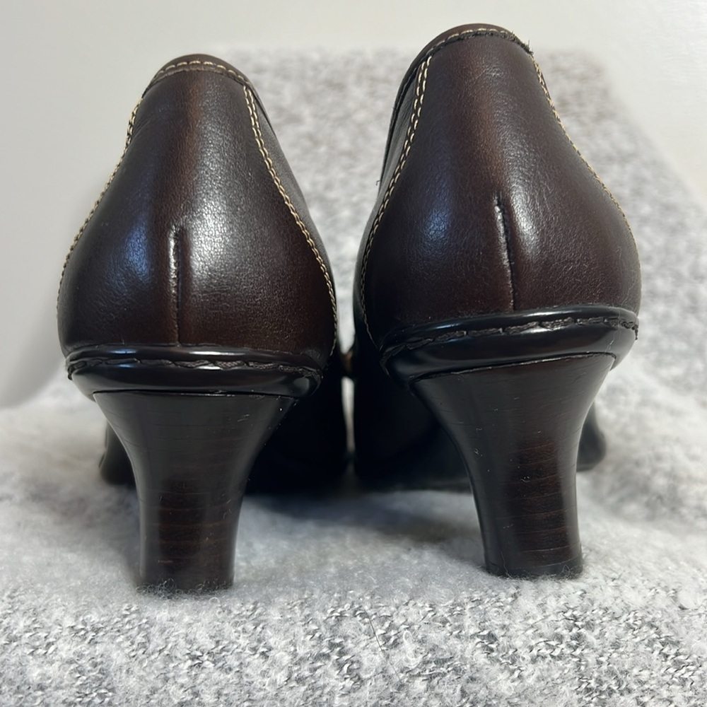 Sofft‎ Brown Crocodile pattern Leather upper pump… - image 15